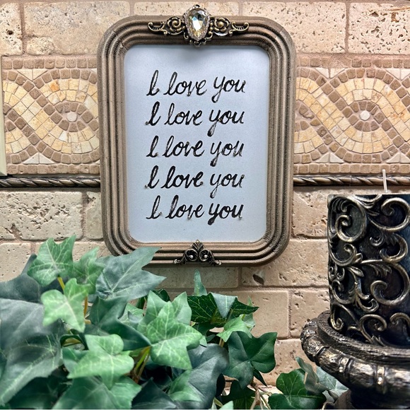 I Love You Wall Decor - Picture 3 of 11